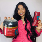 Mascarilla Capilar con Colágeno – Reparación Profunda, Sin Sulfatos (550 ml) Ecolchi