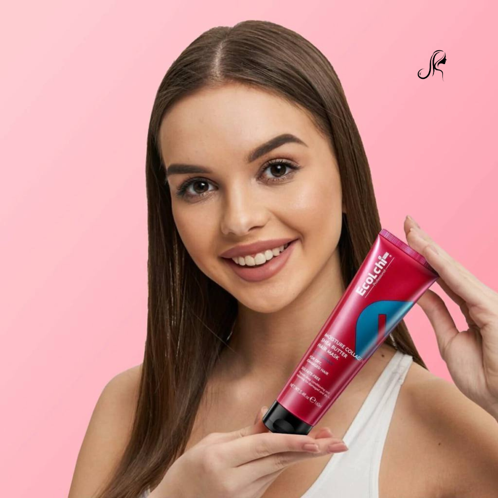 Mascarilla para el cabello con manteca de Karité y colágeno - ECOLCHI